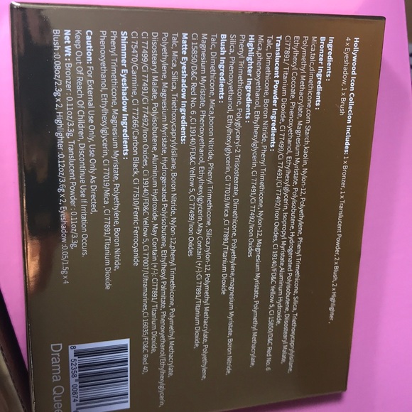 Drama Queen Hollywood Icon Collection Palette Bar - Picture 4 of 4